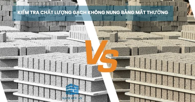 kiểm tra chất lượng gạch bằng mắt thường
