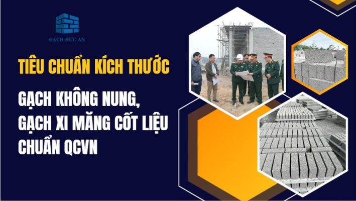 Tiêu chuẩn gạch không nung cốt liệu
