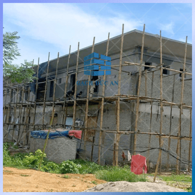 công trình gạch bê tông, gạch không nung tại miền bắc